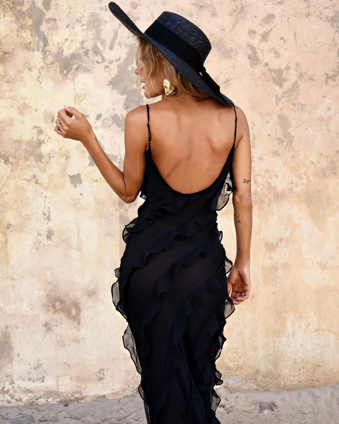 JULIA - RUFFLED MAXI DRESS