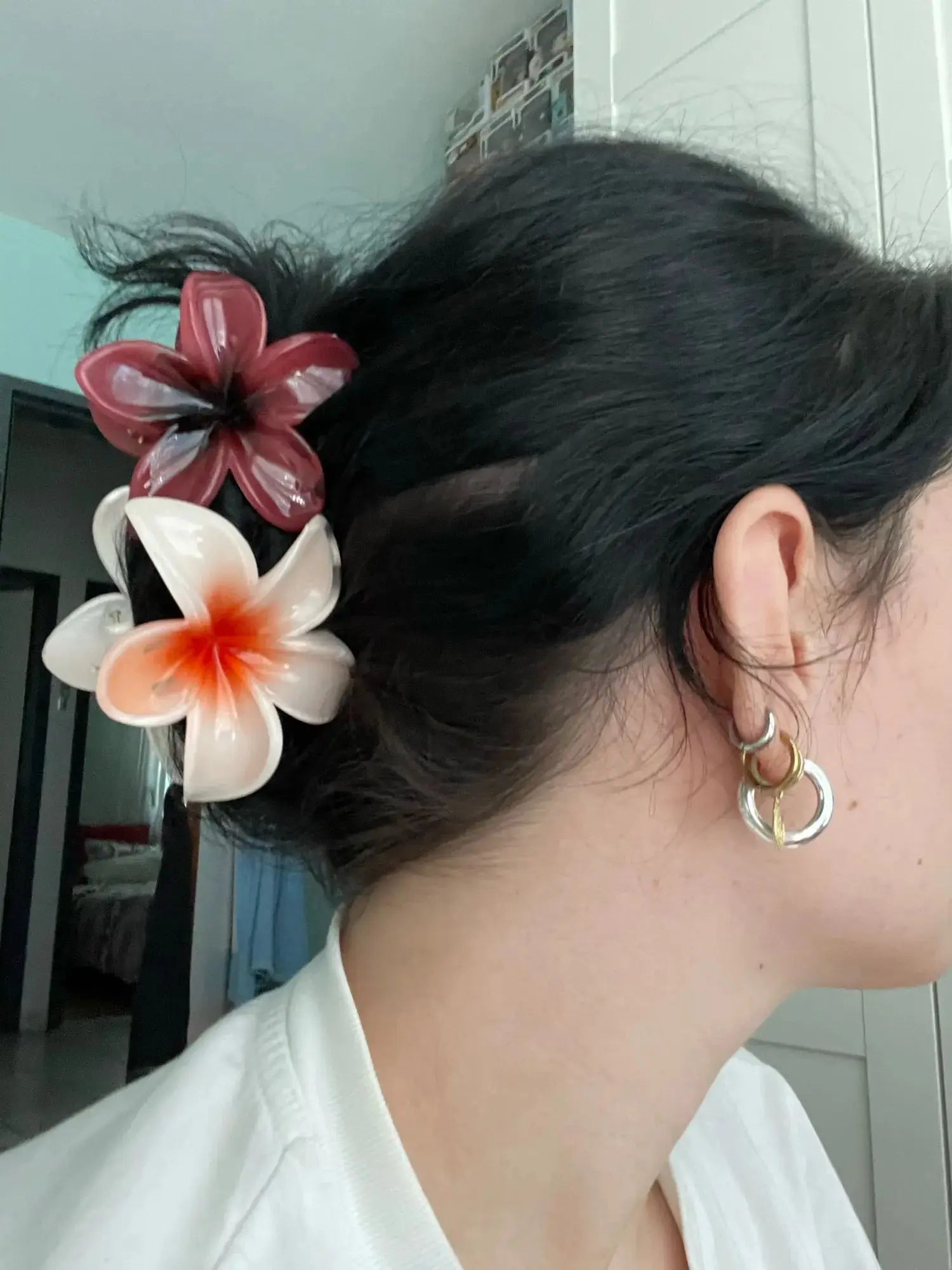 FLOWER HAIR CLIP