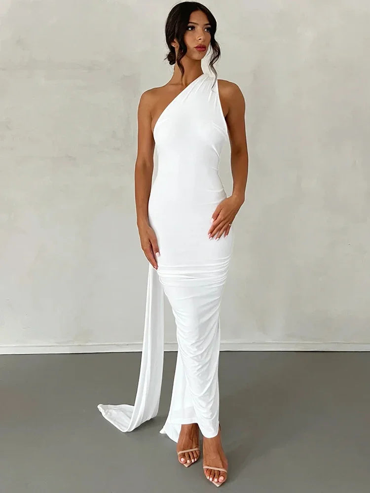 IVI - WHITE MAXI DRESS