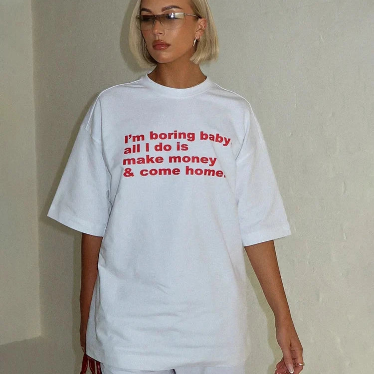 BORING BABY - OVERSIZED T-SHIRT