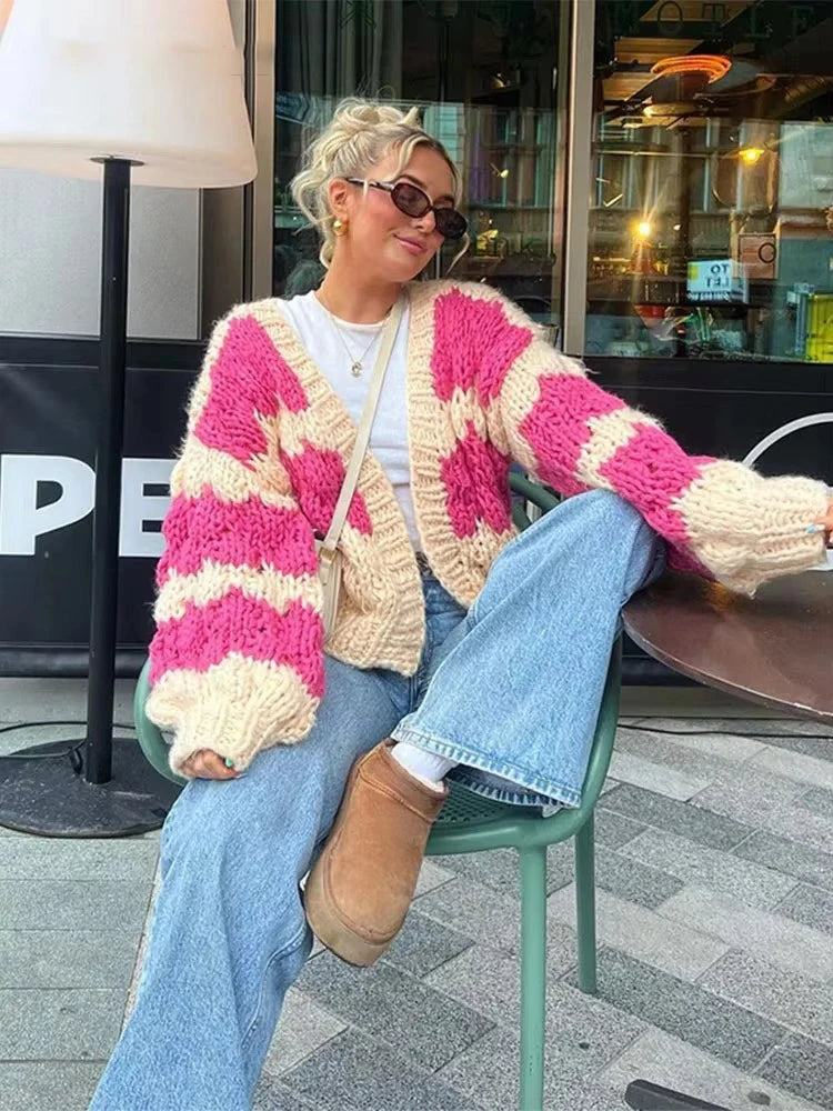 ROXY - KNITTED CARDIGAN