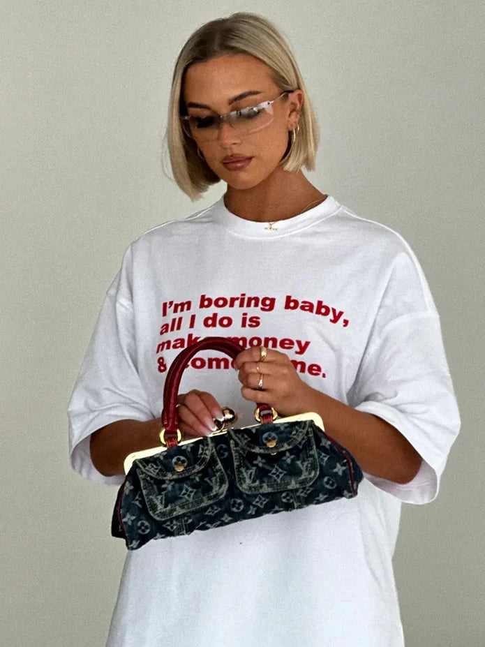 BORING BABY - OVERSIZED T-SHIRT